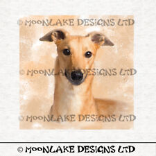 Dog - Buff Greyhound Fabric