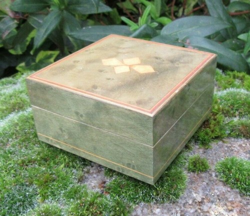 Vintage inlaid wooden - vintage,
