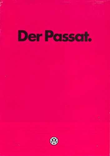 Passat range 1980 german - vw,