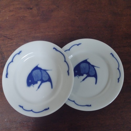 Vintage chinese blue - blue, white