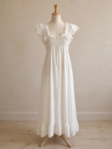 Vintage 1970s handmade white - 1970s,