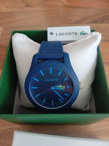 Mens lacoste blue rubber - mens,