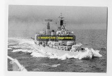 rp04843 - Royal Navy Warship - HMS Blake C99 from RFA Regent - print 6x4