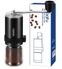 Manual Coffee Grinder,Adjustable Coarseness,Ceramic Conical Burr,Portable Mil...