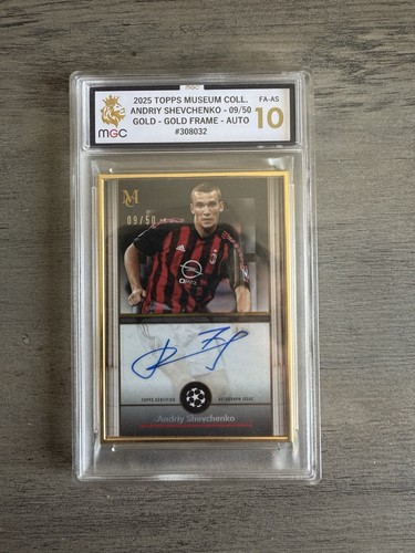 Andriy shevchenko topps museum - andriy,