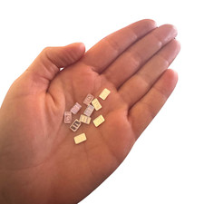 10 PURE SOLID 999 SILVER BARS