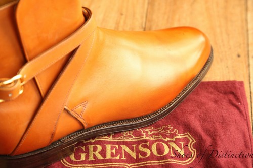 Grenson tan brown leather - grenson,