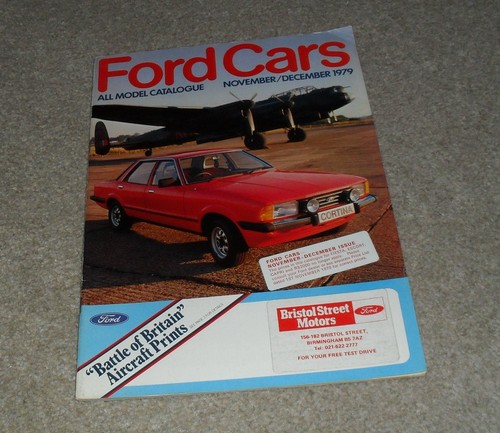 Ford brochure 1979 cortina - ford,