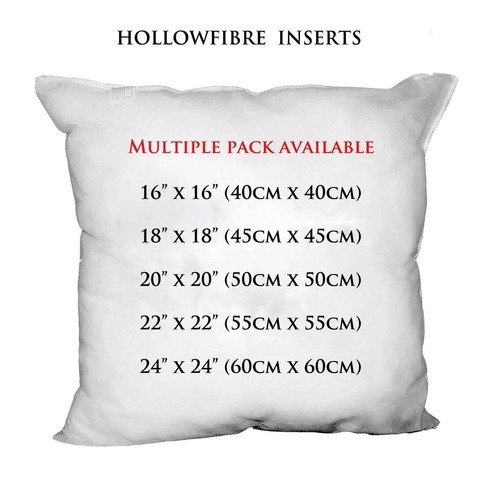 Hollowfibre cushion pads - hollowfibre,