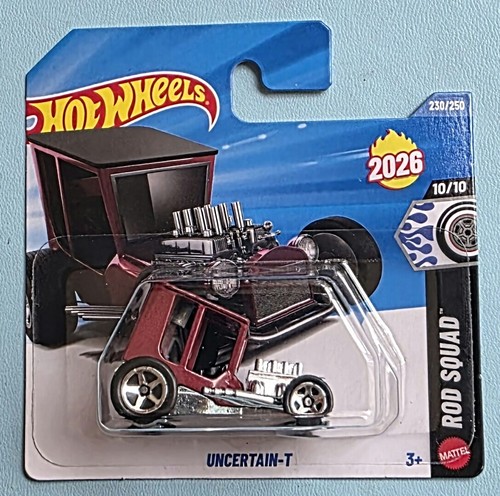 Hot wheels uncertain new - uncertain-t.,