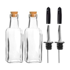 2x Olive Oil Pourer Bottles