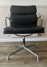 Eames ea408s black leather - ea408s,
