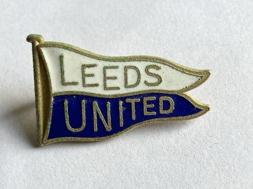 Vintage leeds united - united, enamel