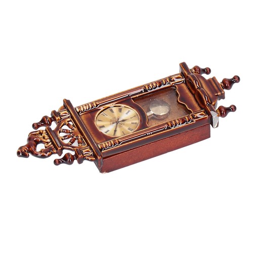 Dollhouse clock decoration - dollhouse,