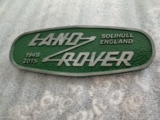 Defender Badge Land Rover