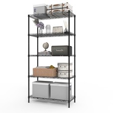 5-Tier Wire Shelving Unit