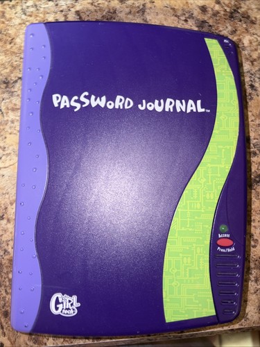 Girl tech password journal - tech,