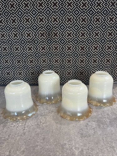 Vintage glass ruffle - ruffle, edge