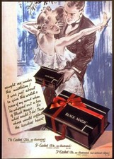 Modern Postcard: BLACK MAGIC Chocolates - Retro Advert (Opie 01CF08). Free p&p
