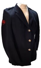AFS Jacket Woman's Vintage British Auxiliary Fire Service (NFS) Uniform Dress