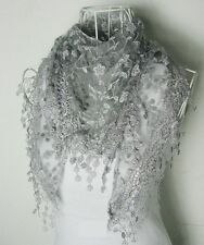 Women Lace Tassel Sheer