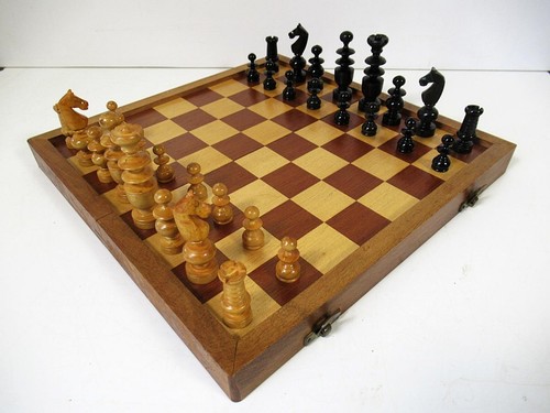 Antique chess set - set, french