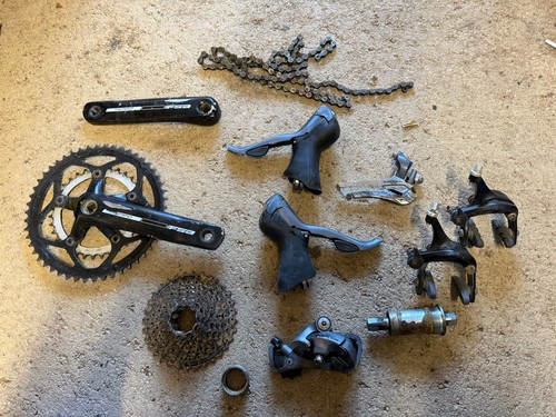 Road bike parts bundle - road,