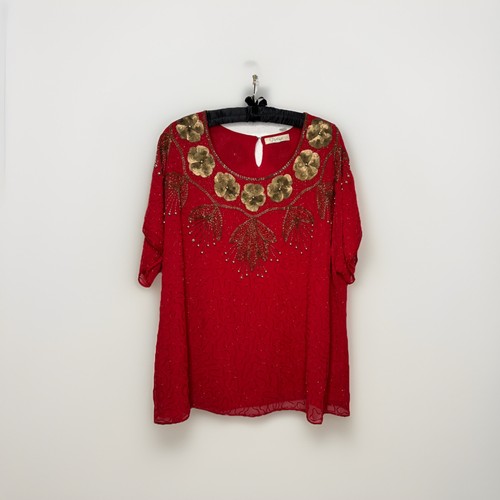 Ann harvey sequin - harvey, top