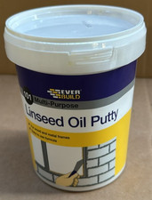 Everbuild 101 Multi-Purpose Linseed Oil Putty – Suitable for Single Pane Glass