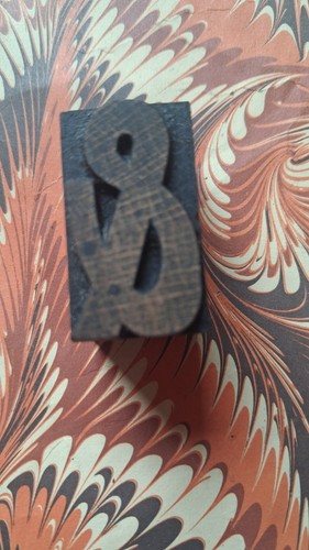 Wooden letterpress printing - wooden,