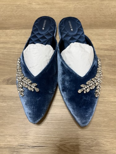 Birdies the swan - blue, velvet