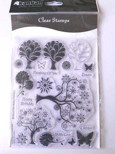 Kanban clear stamps - kanban, spring