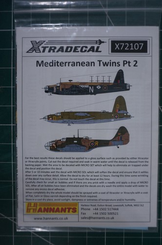 Xtradecal 72107 high - 1/72, #72107