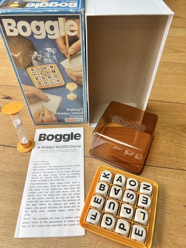 Vintage boggle game 1976 - boggle,