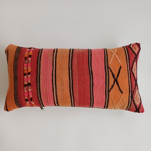Moroccan rug cushion - rug,