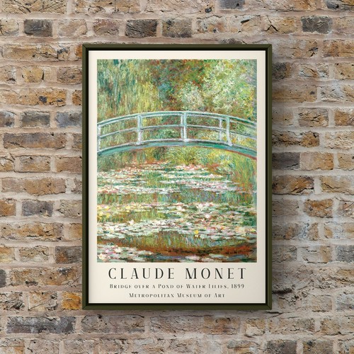 Art print monet - a4,