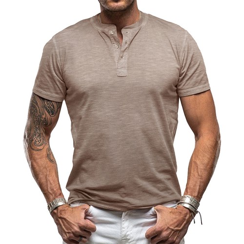 Mens henley short - mens, sleeve
