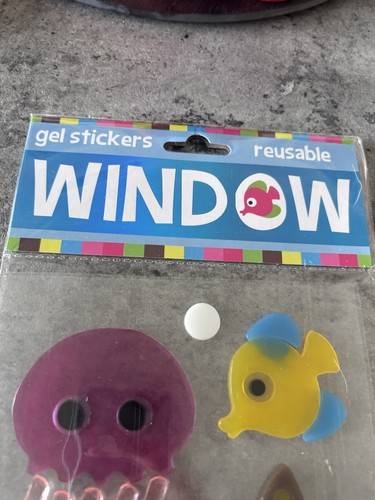Gel window stickers brand - gel,
