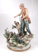 V. LARGE CAPODIMONTE FIGURE