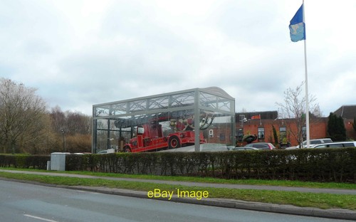 Photo 6x4 old leyland fire - photo,