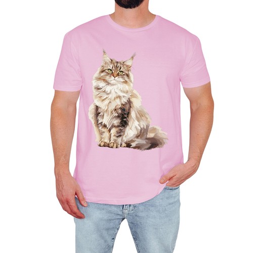 Maine coon cat mens - coon,