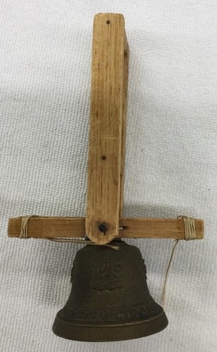 Vintage 1950 ihs brass bell - vintage,