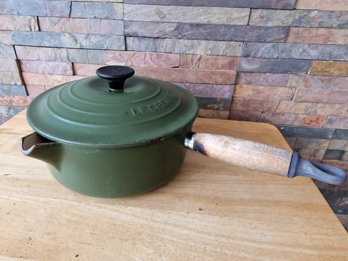 Creuset vintage green - le,