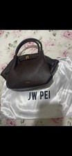 JW PEI DARK BROWN MINI FLAP BAG  BRAND NEW ALSO AVAILABLE IN CREAM