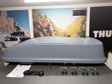 Halfords 420 grey roof box 420