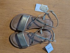 Girls Leather Sandals Size 1