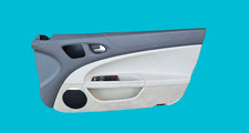 JAGUAR XK X150 2010 LEATHER DOOR CARD PANEL O/S RIGHT IN GREY / CREAM