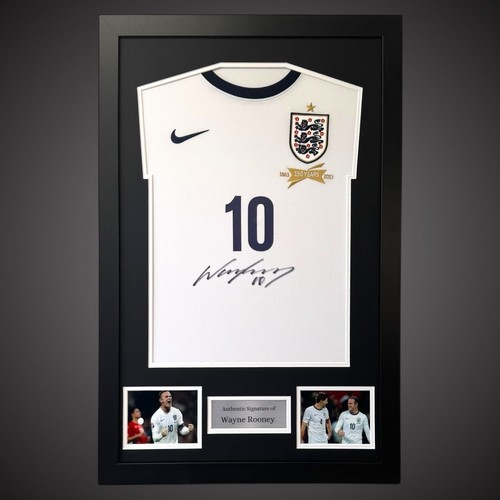 Wayne rooney hand signed - rooney,
