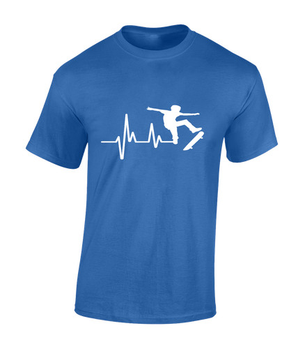 Ecg skateboard mens shirt - t,
