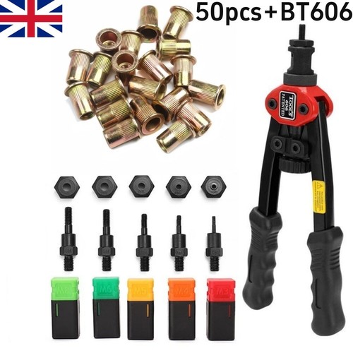 51pcs threaded nut riveter gun - threaded,
